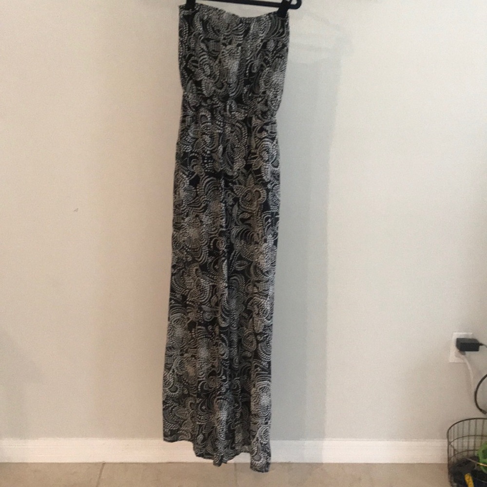 Long pant romper.